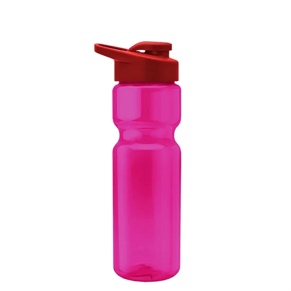 Champion 28 Oz. Transparent Bottle - Drink Thru Lid (Colors)... from ASI 40480 Koozie Group