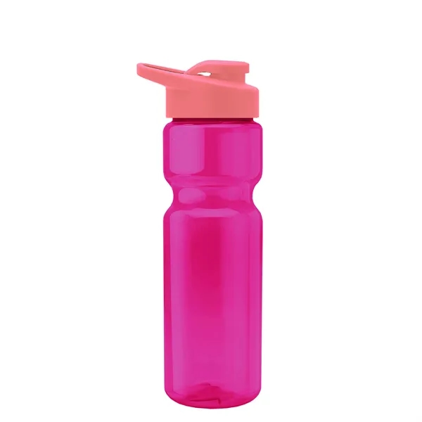 Champion 28 Oz. Transparent Bottle - Drink Thru Lid (Colors)... from ASI 40480 Koozie Group