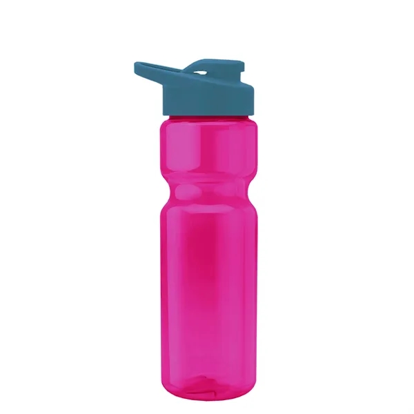 Champion 28 Oz. Transparent Bottle - Drink Thru Lid (Colors)... from ASI 40480 Koozie Group