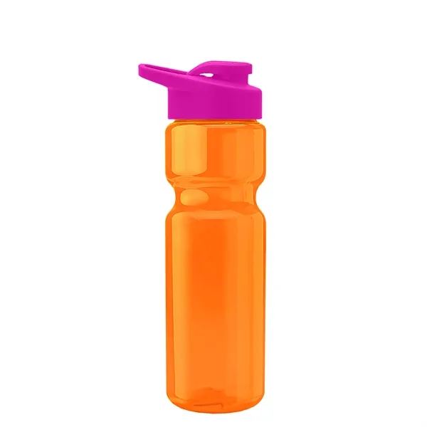 Champion 28 Oz. Transparent Bottle - Drink Thru Lid (Colors)... from ASI 40480 Koozie Group