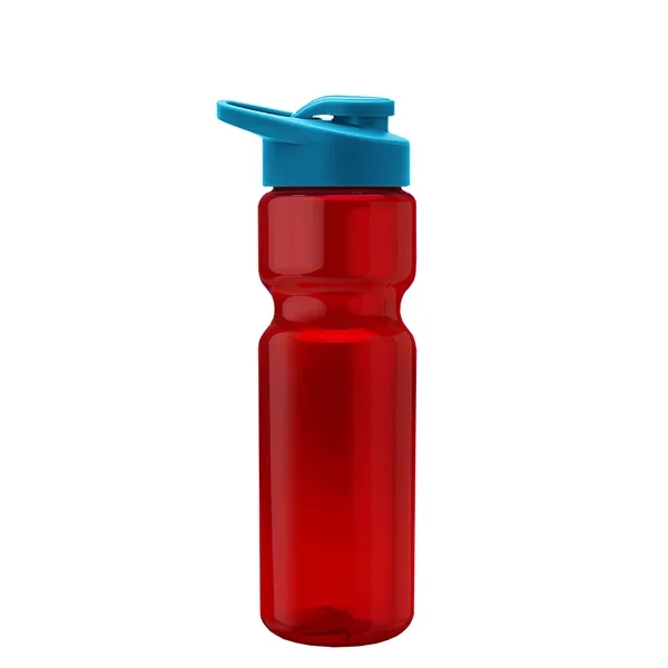 Champion 28 Oz. Transparent Bottle - Drink Thru Lid (Colors)... from ASI 40480 Koozie Group