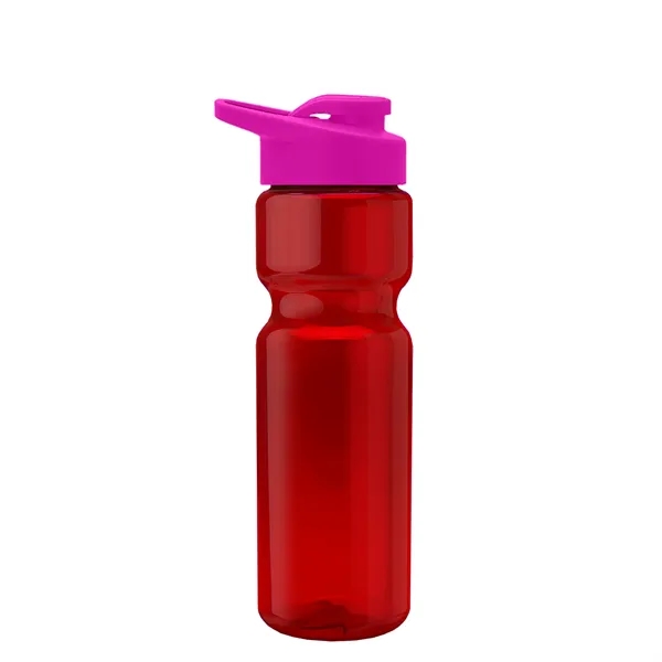 Champion 28 Oz. Transparent Bottle - Drink Thru Lid (Colors)... from ASI 40480 Koozie Group
