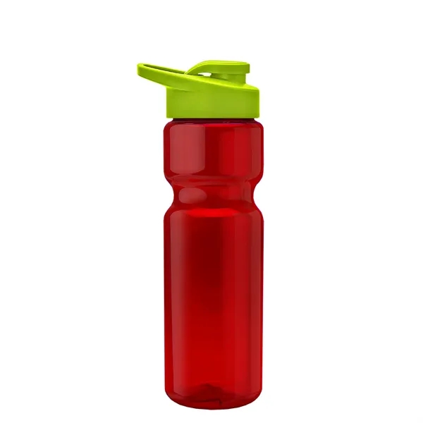 Champion 28 Oz. Transparent Bottle - Drink Thru Lid (Colors)... from ASI 40480 Koozie Group