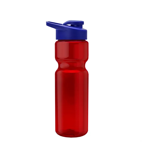 Champion 28 Oz. Transparent Bottle - Drink Thru Lid (Colors)... from ASI 40480 Koozie Group