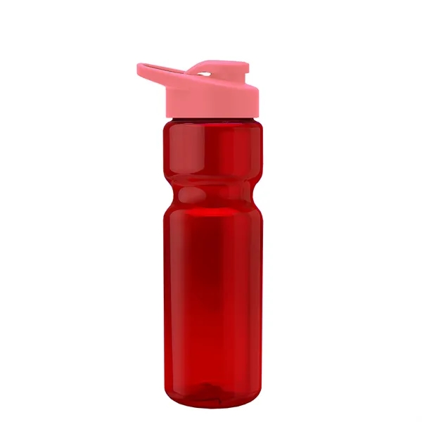 Champion 28 Oz. Transparent Bottle - Drink Thru Lid (Colors)... from ASI 40480 Koozie Group