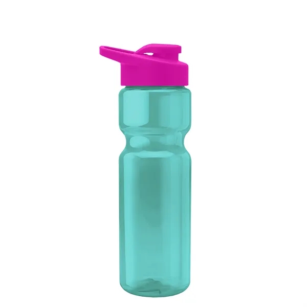 Champion 28 Oz. Transparent Bottle - Drink Thru Lid (Colors)... from ASI 40480 Koozie Group