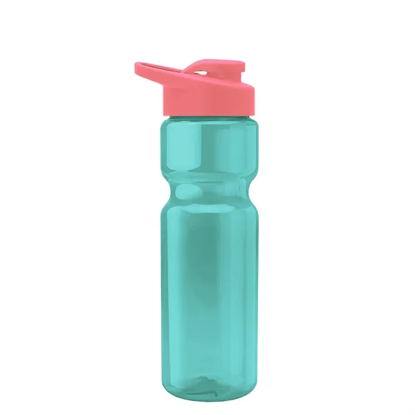 Champion 28 Oz. Transparent Bottle - Drink Thru Lid (Colors)... from ASI 40480 Koozie Group