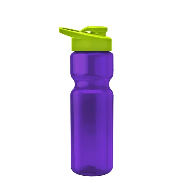 Champion 28 Oz. Transparent Bottle - Drink Thru Lid (Colors)... from ASI 40480 Koozie Group