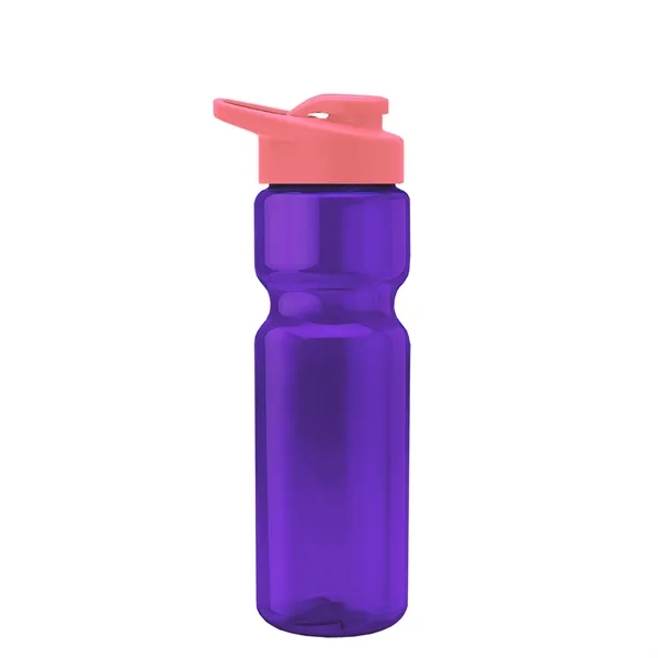Champion 28 Oz. Transparent Bottle - Drink Thru Lid (Colors)... from ASI 40480 Koozie Group