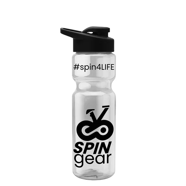 Champion 28 Oz. Transparent Bottle - Drink Thru Lid (Colors)... from ASI 40480 Koozie Group