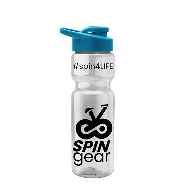 Champion 28 Oz. Transparent Bottle - Drink Thru Lid (Colors)... from ASI 40480 Koozie Group