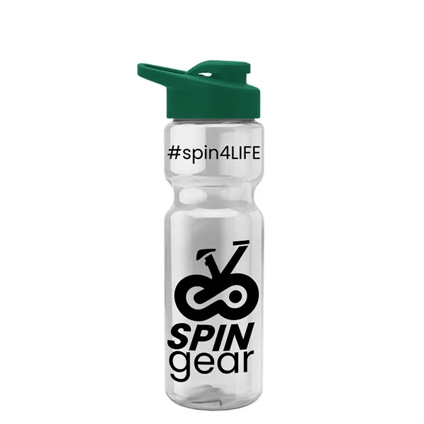 Champion 28 Oz. Transparent Bottle - Drink Thru Lid (Colors)... from ASI 40480 Koozie Group