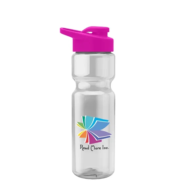 Champion 28 Oz. Transparent Bottle - Drink Thru Lid (Colors)... from ASI 40480 Koozie Group