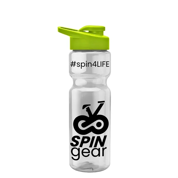 Champion 28 Oz. Transparent Bottle - Drink Thru Lid (Colors)... from ASI 40480 Koozie Group