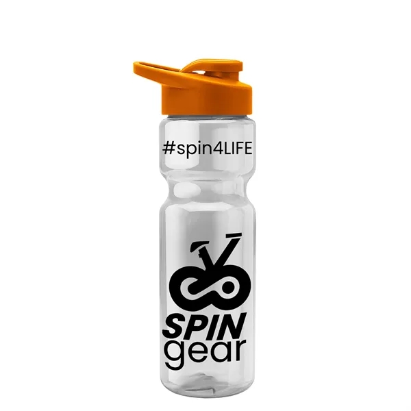 Champion 28 Oz. Transparent Bottle - Drink Thru Lid (Colors)... from ASI 40480 Koozie Group