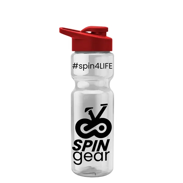 Champion 28 Oz. Transparent Bottle - Drink Thru Lid (Colors)... from ASI 40480 Koozie Group