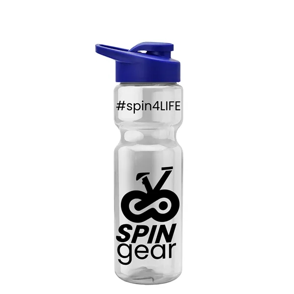 Champion 28 Oz. Transparent Bottle - Drink Thru Lid (Colors)... from ASI 40480 Koozie Group