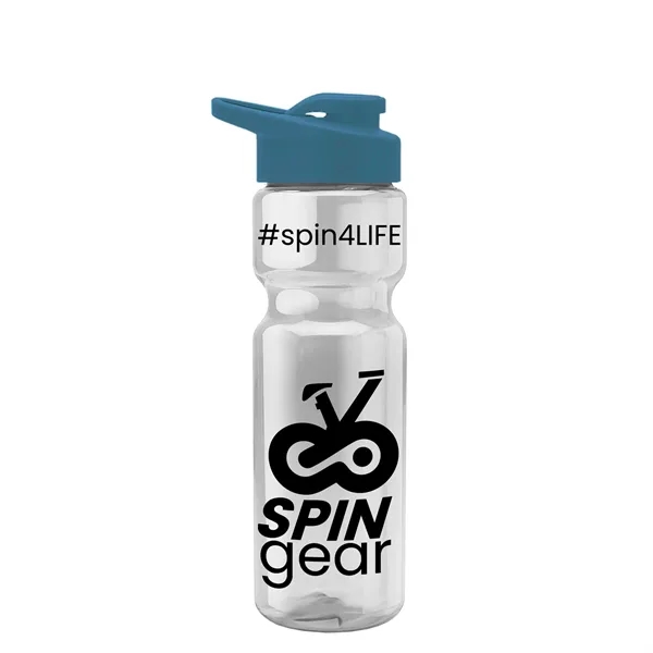 Champion 28 Oz. Transparent Bottle - Drink Thru Lid (Colors)... from ASI 40480 Koozie Group