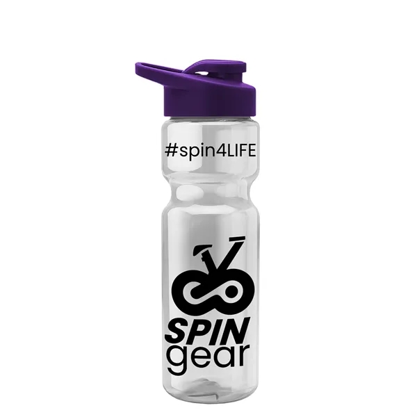 Champion 28 Oz. Transparent Bottle - Drink Thru Lid (Colors)... from ASI 40480 Koozie Group