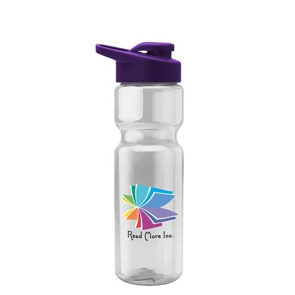 Champion 28 Oz. Transparent Bottle - Drink Thru Lid (Colors)... from ASI 40480 Koozie Group