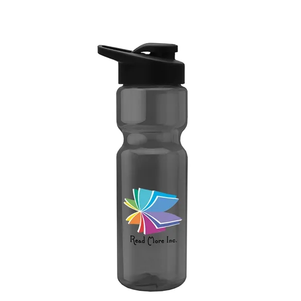Champion 28 Oz. Transparent Bottle - Drink Thru Lid (Colors)... from ASI 40480 Koozie Group