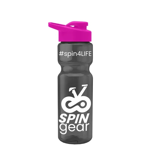 Champion 28 Oz. Transparent Bottle - Drink Thru Lid (Colors)... from ASI 40480 Koozie Group