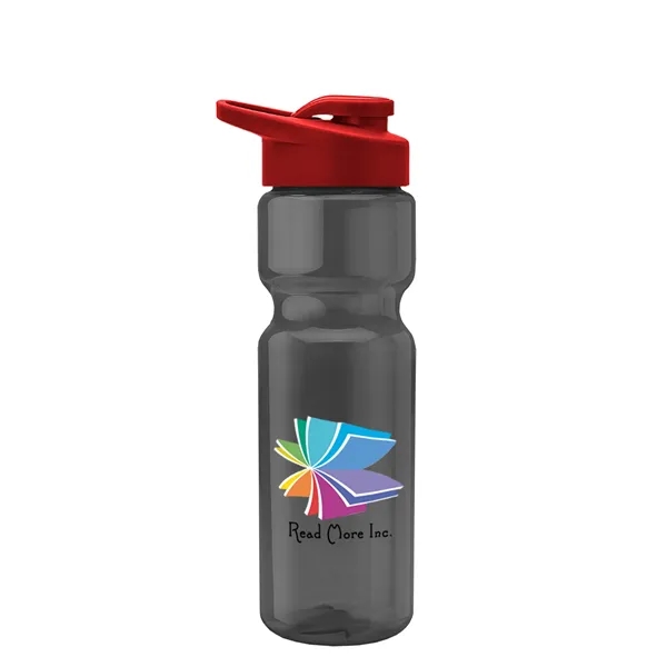 Champion 28 Oz. Transparent Bottle - Drink Thru Lid (Colors)... from ASI 40480 Koozie Group
