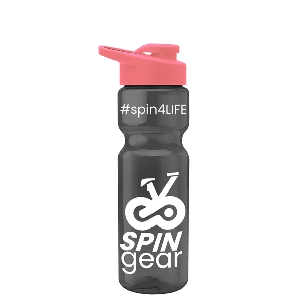 Champion 28 Oz. Transparent Bottle - Drink Thru Lid (Colors)... from ASI 40480 Koozie Group