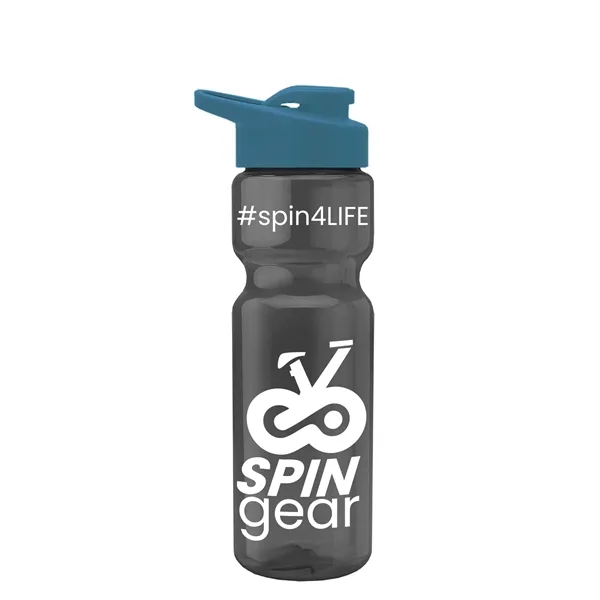 Champion 28 Oz. Transparent Bottle - Drink Thru Lid (Colors)... from ASI 40480 Koozie Group