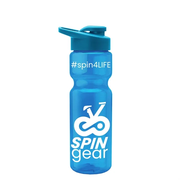 Champion 28 Oz. Transparent Bottle - Drink Thru Lid (Colors)... from ASI 40480 Koozie Group