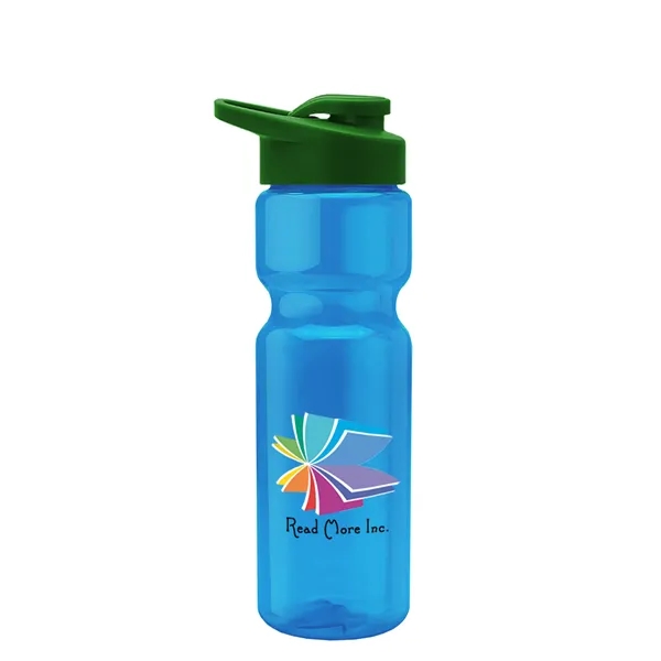 Champion 28 Oz. Transparent Bottle - Drink Thru Lid (Colors)... from ASI 40480 Koozie Group