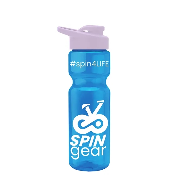 Champion 28 Oz. Transparent Bottle - Drink Thru Lid (Colors)... from ASI 40480 Koozie Group