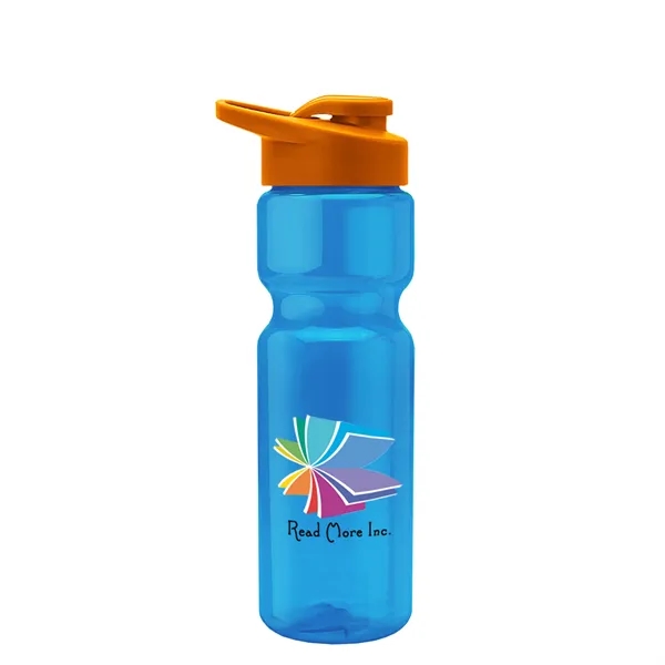 Champion 28 Oz. Transparent Bottle - Drink Thru Lid (Colors)... from ASI 40480 Koozie Group