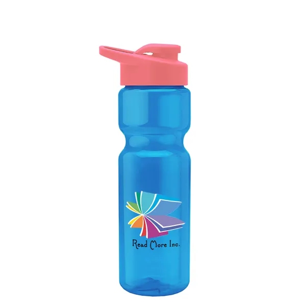 Champion 28 Oz. Transparent Bottle - Drink Thru Lid (Colors)... from ASI 40480 Koozie Group