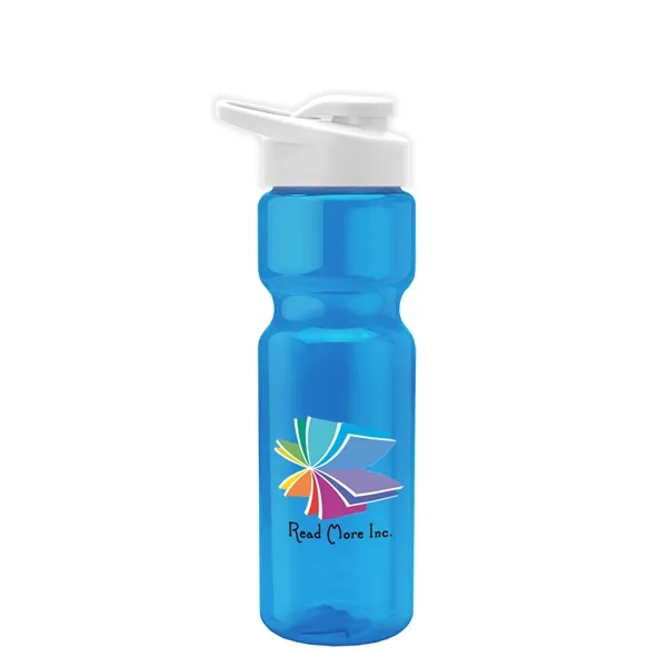 Champion 28 Oz. Transparent Bottle - Drink Thru Lid (Colors)... from ASI 40480 Koozie Group
