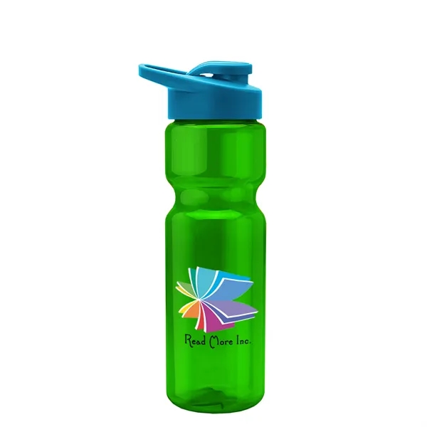 Champion 28 Oz. Transparent Bottle - Drink Thru Lid (Colors)... from ASI 40480 Koozie Group