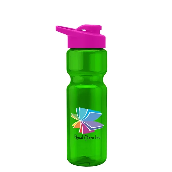 Champion 28 Oz. Transparent Bottle - Drink Thru Lid (Colors)... from ASI 40480 Koozie Group