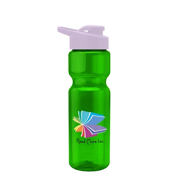 Champion 28 Oz. Transparent Bottle - Drink Thru Lid (Colors)... from ASI 40480 Koozie Group