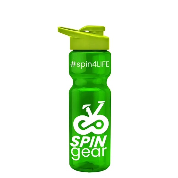 Champion 28 Oz. Transparent Bottle - Drink Thru Lid (Colors)... from ASI 40480 Koozie Group