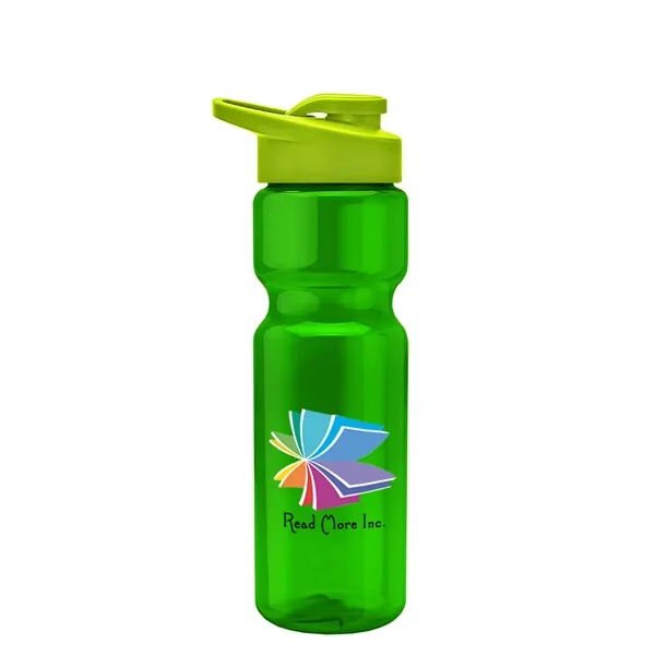 Champion 28 Oz. Transparent Bottle - Drink Thru Lid (Colors)... from ASI 40480 Koozie Group