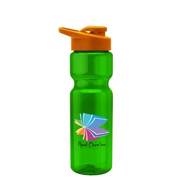 Champion 28 Oz. Transparent Bottle - Drink Thru Lid (Colors)... from ASI 40480 Koozie Group