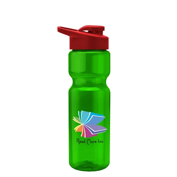 Champion 28 Oz. Transparent Bottle - Drink Thru Lid (Colors)... from ASI 40480 Koozie Group
