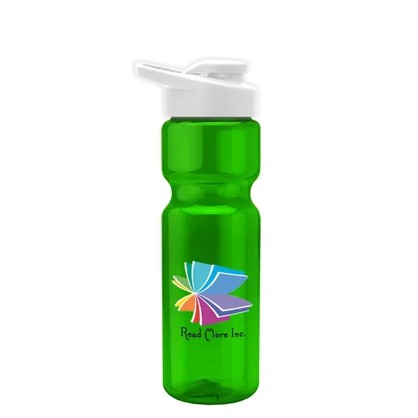 Champion 28 Oz. Transparent Bottle - Drink Thru Lid (Colors)... from ASI 40480 Koozie Group