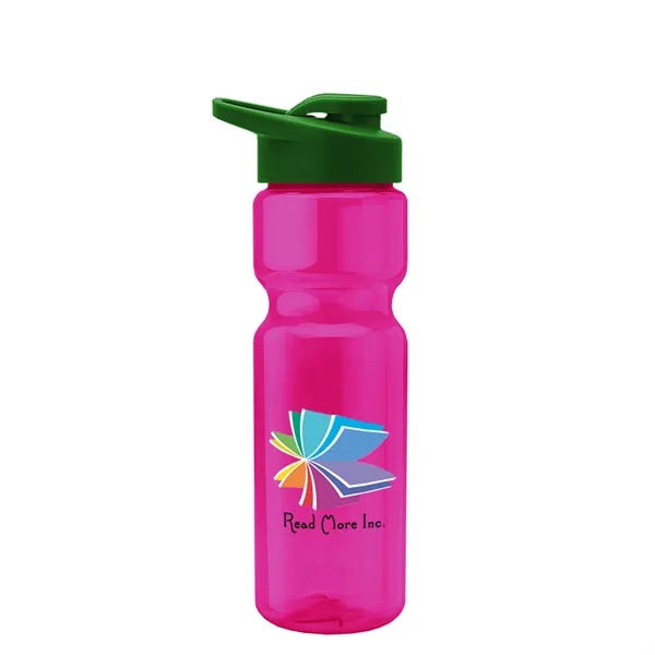 Champion 28 Oz. Transparent Bottle - Drink Thru Lid (Colors)... from ASI 40480 Koozie Group