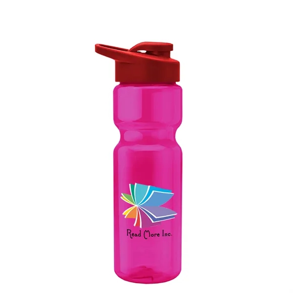 Champion 28 Oz. Transparent Bottle - Drink Thru Lid (Colors)... from ASI 40480 Koozie Group