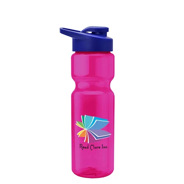 Champion 28 Oz. Transparent Bottle - Drink Thru Lid (Colors)... from ASI 40480 Koozie Group