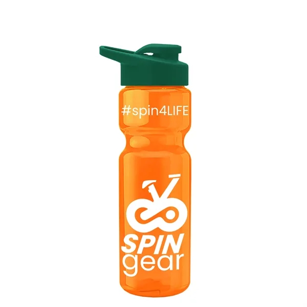 Champion 28 Oz. Transparent Bottle - Drink Thru Lid (Colors)... from ASI 40480 Koozie Group