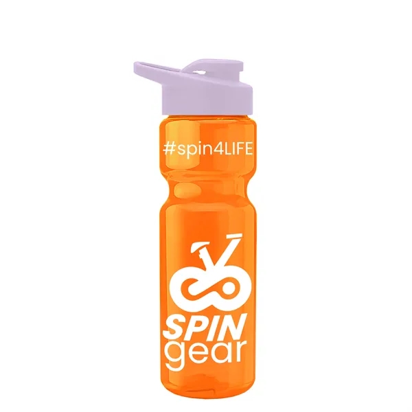 Champion 28 Oz. Transparent Bottle - Drink Thru Lid (Colors)... from ASI 40480 Koozie Group