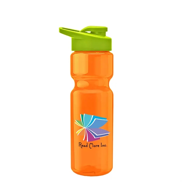 Champion 28 Oz. Transparent Bottle - Drink Thru Lid (Colors)... from ASI 40480 Koozie Group