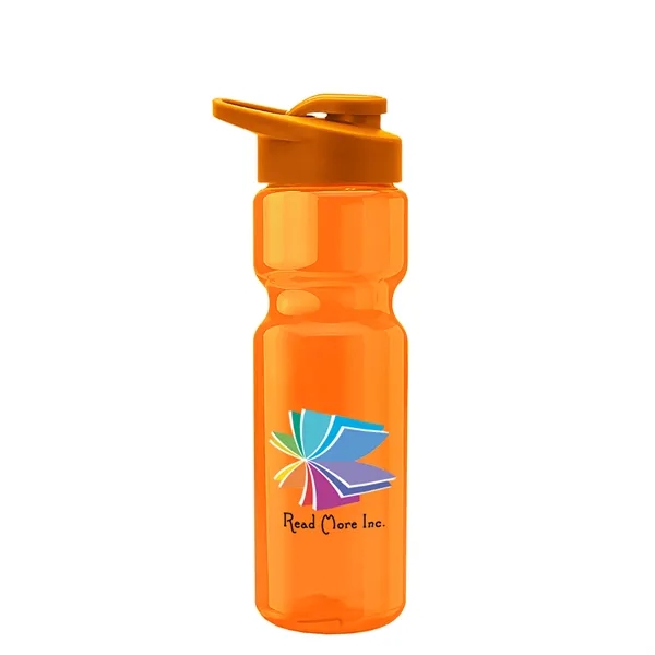 Champion 28 Oz. Transparent Bottle - Drink Thru Lid (Colors)... from ASI 40480 Koozie Group